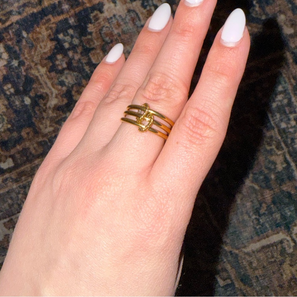 Dainty Gold 3-Ring Set